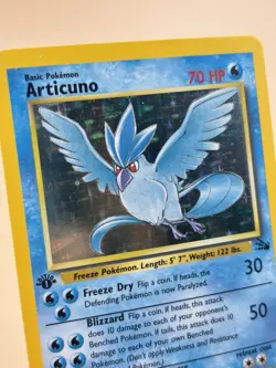 1st Edition Articuno Holo Rare #2 1999 Fossil Pokemon TCG - Image 2