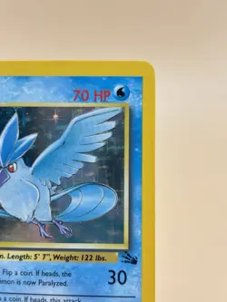 1st Edition Articuno Holo Rare #2 1999 Fossil Pokemon TCG - Image 4