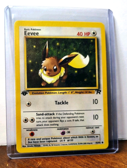 POKEMON EEVEE 55/82 1ST EDITION TEAM ROCKET LP-NM - Image 5