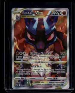 Pokemon TCG Lucario Vstar SWSH291 Sword & Shield Promo NM - Image 1