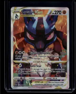 Pokemon TCG Lucario Vstar SWSH291 Sword & Shield Promo NM - Image 1