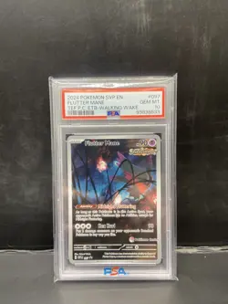 Pokemon Center Stamp Promo Flutter Mane Temporal Forces ETB SVP EN 097 PSA 10! - Image 1