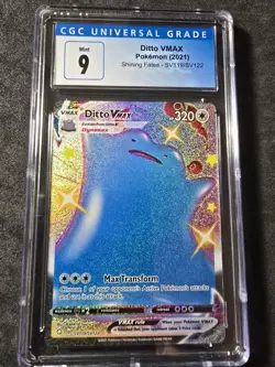 Ditto VMAX SV119/SV122 SR - Pokemon(2021) Shining Fates CGC Mint 9!!!💎💎💎 - Image 2