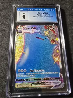 Ditto VMAX SV119/SV122 SR - Pokemon(2021) Shining Fates CGC Mint 9!!!💎💎💎 - Image 3