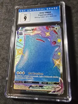 Ditto VMAX SV119/SV122 SR - Pokemon(2021) Shining Fates CGC Mint 9!!!💎💎💎 - Image 4
