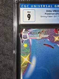 Ditto VMAX SV119/SV122 SR - Pokemon(2021) Shining Fates CGC Mint 9!!!💎💎💎 - Image 5