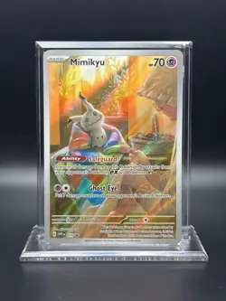 2024 Pokemon Paldean Fates - Mimikyu Black Star Promo No. 75 - Image 1