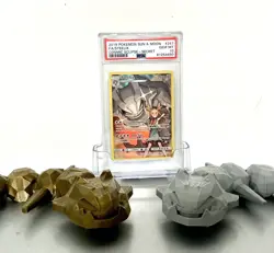 2019 Pokemon Cosmic Eclipse Steelix 247/236 Secret Rare FA PSA 10 GEM MINT - Image 1
