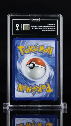 2023 POKEMON SVI EN-SCARLET & VIOLET ILLUSTRATION RARE #204 SLOWPOKE TAG 9 - Image 2