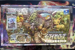 Japanese Eevee Heroes Gym Box Sealed Pokemon Center (includes Acrylic Case) - Image 1