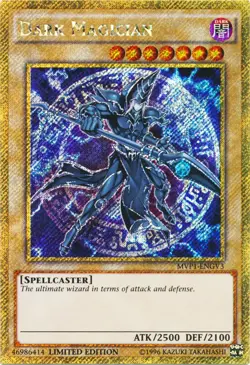 Dark Magician - MVP1-ENGV3 - Gold Secret Rare - Limited Edition - Lightly Played - Image 1