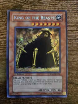 Yu-Gi-Oh! TCG King of the Beasts RGBT-EN086 Secret Rare LP 1st Ed - Image 1