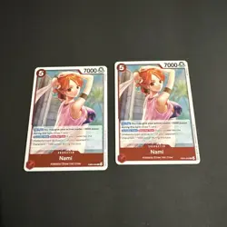 X2 Nami EB03-006 RARE One Piece TCG Heroines Edition English playset - Image 1