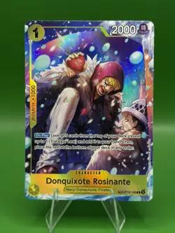 Donquixote Rosinante OP12-108 TR Alternative Art One Piece, English, NM - Image 1