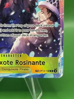 Donquixote Rosinante OP12-108 TR Alternative Art One Piece, English, NM - Image 2
