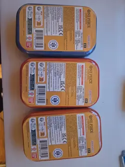One Piece TCG Mini Tins Vol.2 Complete Set Of 3 (TS-02 OP-13) FACTORY SEALED - Image 2