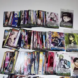 Lot Of Over 400+ Weiss Schwarz SAO 10th Anniversary Trading Cards- Anime English - Image 4