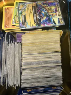 Pokemon Card Lot 300+ Official TCG Cards Ultra RARE, Holo, EX, UC, C - Image 1