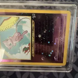 CGC 8 Mew 2001 Southern Islands 1/18 Reverse Holo Pokemon Card - Image 3