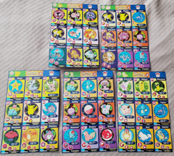 1999 BURGER KING ~ POKEMON CARDS UNCUT SHEETS COMPLETE FULL 20 PAGE SET - NM / M - Image 4