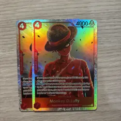 Monkey D. Luffy OP12-015 SR - English One Piece Card Game (2 in stock) - Image 1