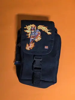 Magic The Gathering Nightmare Deck Pouch MtG Vintage Wizards Of The Coast VTG - Image 1