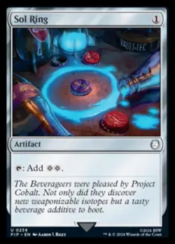 Sol Ring - Universes Beyond: Fallout (PIP) - Image 1