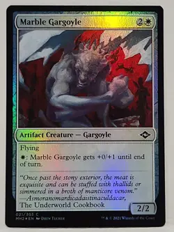 Marble Gargoyle 021 Modern Horizons 2 Foil Magic the Gathering - Image 1