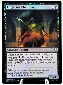 Lingering Phantom 099/269 Foil Dominaria DOM MTG NM - Image 1