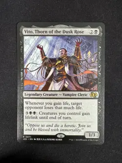 Vito, Thorn of the Dusk Rose ANIME (Foundations Jumpstart) - Magic the Gathering - Image 1
