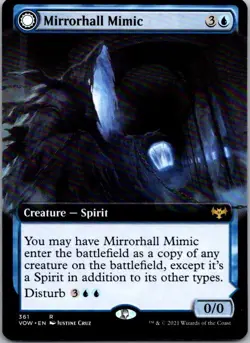 Innistrad: Crimson Vow #361 Mirrorhall Mimic (Extended Art) - Image 1