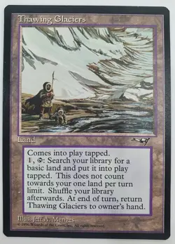MTG Thawing Glaciers Alliances Magic the Gathering - Image 1