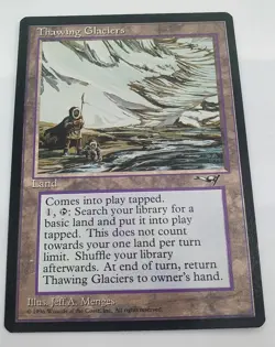 MTG Thawing Glaciers Alliances Magic the Gathering - Image 2