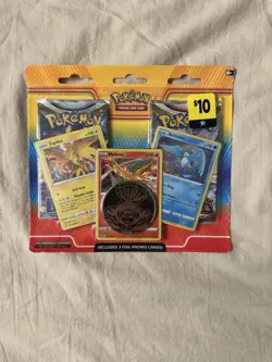 Pokemon TCG: Enhanced 2-Pack Blister Pack Articuno, Zapdos, & Moltres - Image 1
