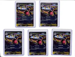 (5) Lot 2025 Pokemon Phantasmal Flames Mega Sharpedo ex #061/094 - Image 1