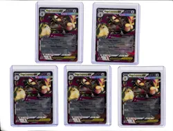 (5) Lot 2025 Pokemon Phantasmal Flames Mega Lopunny ex #084/094 - Image 1