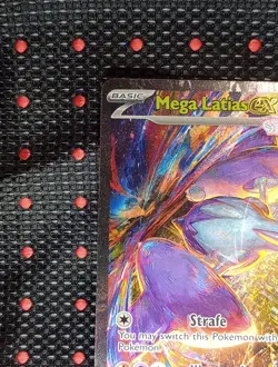 Mega Latias EX SIR 181/132 Mega Evolution English Pokemon TCG MINT SLEEVED - Image 2