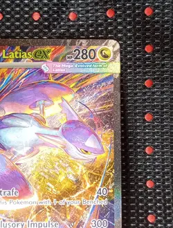 Mega Latias EX SIR 181/132 Mega Evolution English Pokemon TCG MINT SLEEVED - Image 3