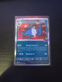 Team Rocket's Honchkrow (Holo Rare) Ascended Heroes Pokemon TCG- 127/217 - Image 3