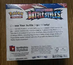 Pokemon Battle Styles Booster Box Sealed Factory Sealed Sword & Shield - Image 2