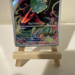 Bulbasaur 133/132 Mega Evolutions Stamped Promo Illustration Rare Pokemon Card - Image 3