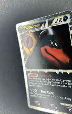 2010 Pokemon Heart Gold & Soul Silver Undaunted Houndoom #82/90 Holo Foil - Image 4