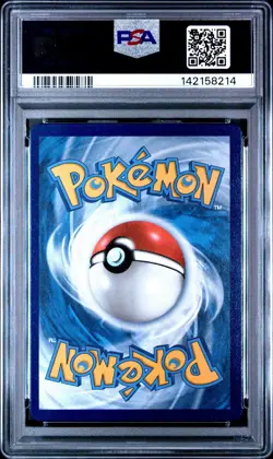 2021 POKEMON CELEBRATIONS #009 FULL ART/SURFING PIKACHU VMAX PSA 8 - Image 2