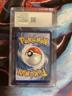 Pokemon TCG Espeon & Deoxys GX SM240 Black Star Promo Holo Graded 8 Mint CGC - Image 2