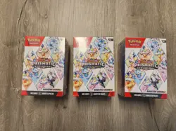 Pokemon TCG Prismatic Evolutions Booster Bundle Sealed Lot of 3 New!! - Image 1