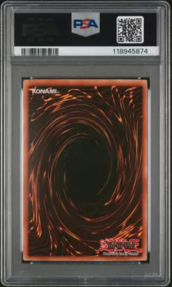 2003 YU-GI-OH! LON-LABYRINTH OF NIGHTMARE 1ST ED #047 JAR OF GREED PSA 9 - Image 2