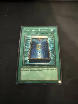 Yugioh GERMAN Book of Moon CP01-DE002 EN002 Super Rare Promo LP - Image 1