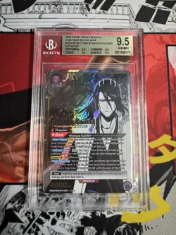 Union Arena Bleach Byakuya Kuchiki 2 Star SR BLC-1-050 BGS 9.5 - Image 1