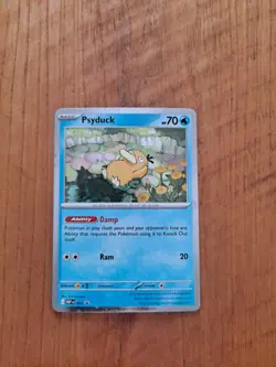 Pokemon Psyduck 007 Me: Mega Evolution Promo Holo Card Black Star Promo - Image 1