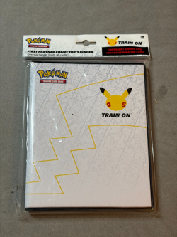 Pokemon 25th Anniversary First Partner Binder + Oversized Pikachu Card Sealed - Image 2